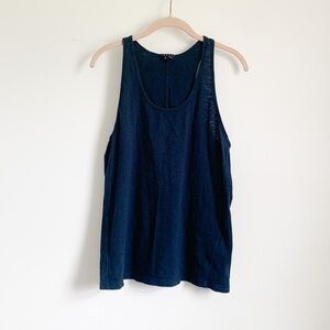 Theory Racerback Burnout Tank